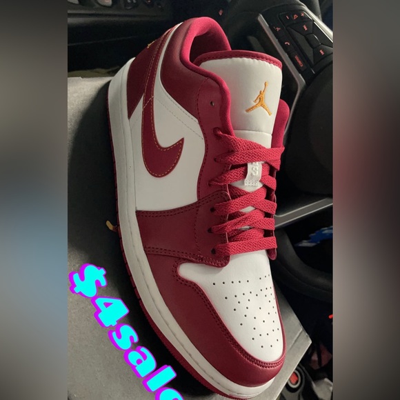 Jordan 1 low - cardinals - Picture 1 of 1